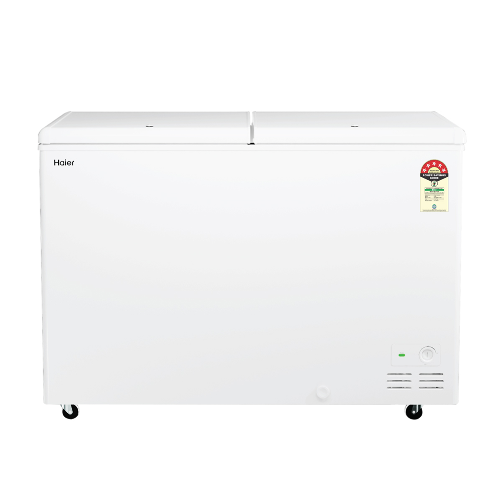 Haier Deep Freezer 588L, Hard Top Convertible Double Door (White)
